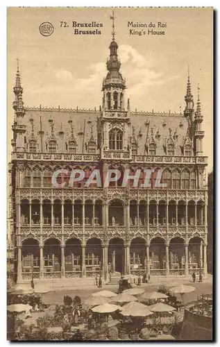 Cartes postales Bruxelles Maison du Roi