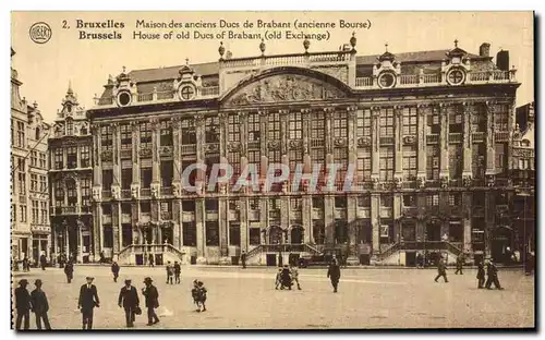 Ansichtskarte AK Bruxelles Maison des Anciens Ducs de Brabant