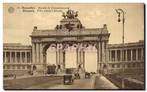 Ansichtskarte AK Bruxelles Arcade du Cinquantenaire