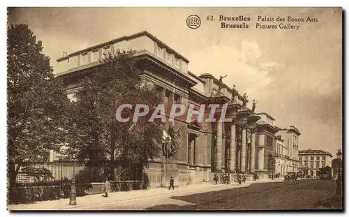 Cartes postales Bruxelles Place des Beaux Arts