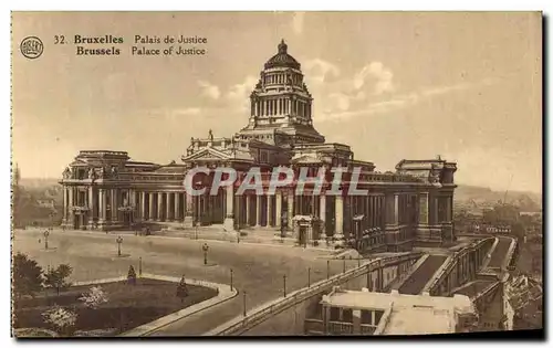 Cartes postales Bruxelles Palais de Justice