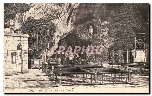 Cartes postales Lourdes La Grotte