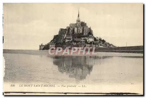 Cartes postales Le Mont Saint Michel Vue Generale