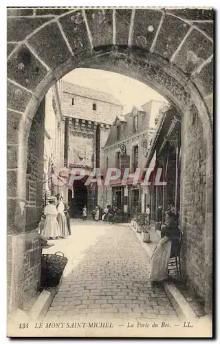 Cartes postales Le Mont Saint Michel La Porte du Roi