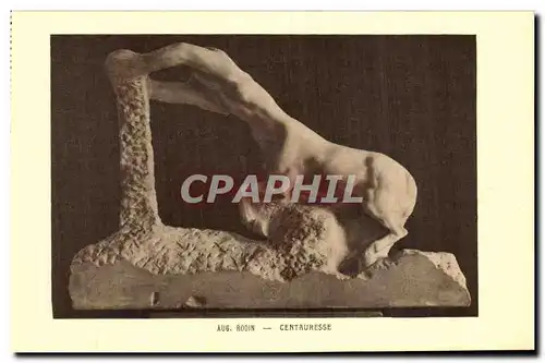 Cartes postales Rodin Centauresse