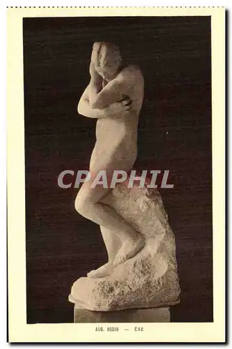 Cartes postales Rodin Eve