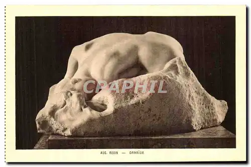 Cartes postales Rodin Danaide