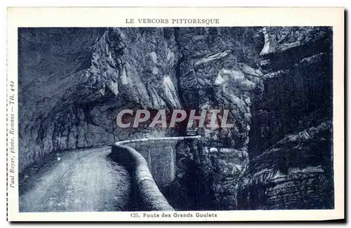 Cartes postales Le Vercors Pittoresque Route Des Grands Goulets