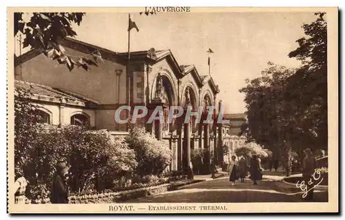 Cartes postales L&#39auvergne Royat Etablissement Thermal