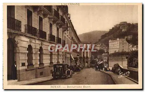 Cartes postales L&#39auvergne Royat Boulevard Bazin