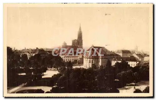 Ansichtskarte AK Strasbourg Vue Prise De La Place De La Republique