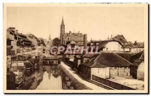 Ansichtskarte AK Strasbourg Quai De La Petite France