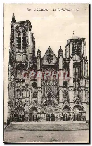 Cartes postales Bourges La Cathedrale