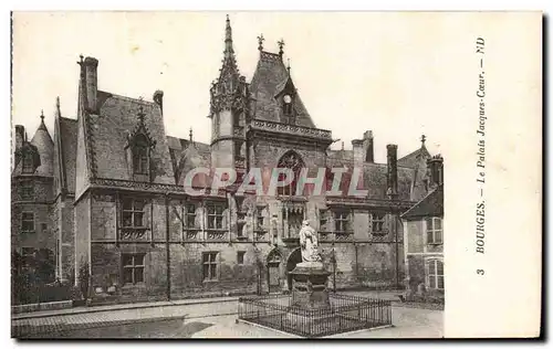 Cartes postales Bourges Le Palais Jacques Coeur