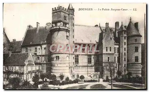 Cartes postales Bourges Le Palais Jacques Coeur