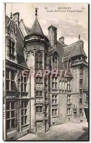 Cartes postales Bourges Cours Du Palais Jacques Coeur