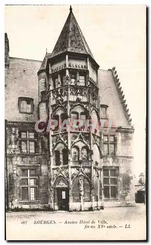 Cartes postales Bourges Ancien Hotel De Ville