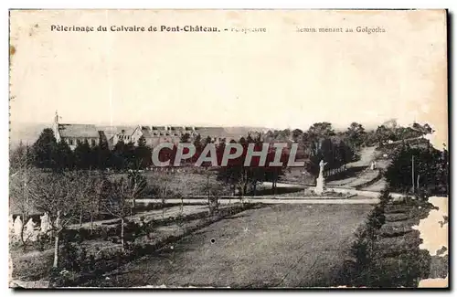 Cartes postales Pelerinage Du Calvaire De Pont Chateau