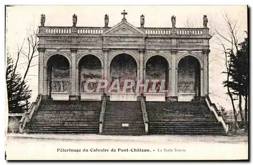 Ansichtskarte AK Pelerinage du Calvaire de Pont Chateau La Scala Sancta