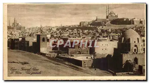 Cartes postales Egypte Le Caire Vue generale