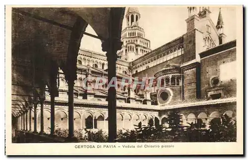 Cartes postales Certosa Di Pavia Veduta del Chiostro Piccolo