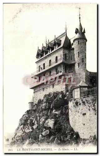 Cartes postales Le Mont St Michel Le Musee