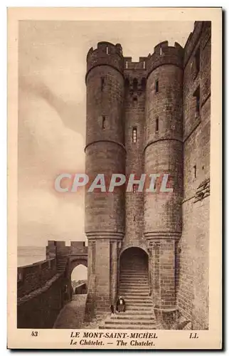 Cartes postales Mont Saint Michel Maison Le Chatelet