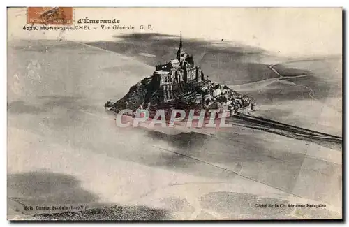 Cartes postales d&#39Emevaude Mont Saint Michel Vue Generale