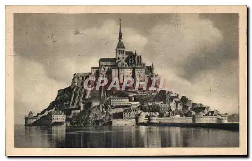 Cartes postales Abbaye Du Mont Saint Michel Vue generate