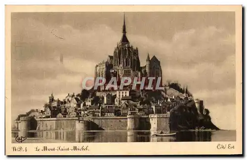 Ansichtskarte AK Le Mont Saint Michel Cote Est