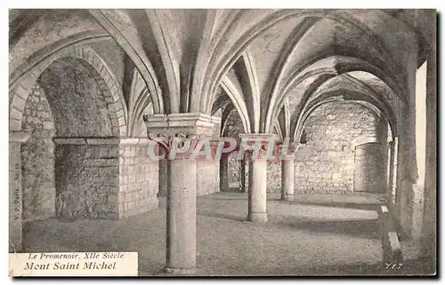 Cartes postales Le Promenoir Mont Saint Michel