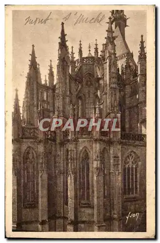 Ansichtskarte AK Le Mont Saint Michel Eglise Abbatiale Le Choeur