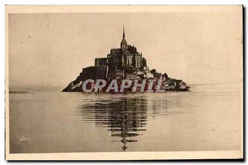 Cartes postales La Douce France Le Mont St Michel