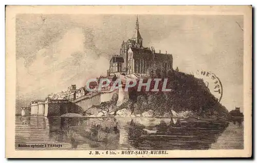 Cartes postales Le Mont Saint Michel