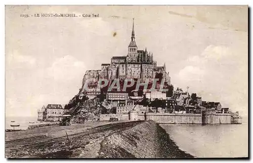 Cartes postales Le Mont St Michel Cote Sud