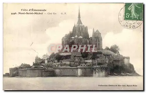 Cartes postales Le Mont St Michel Cote d'Emeraude