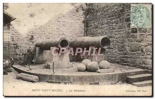 Cartes postales Mont Saint Michel Les Michelettes