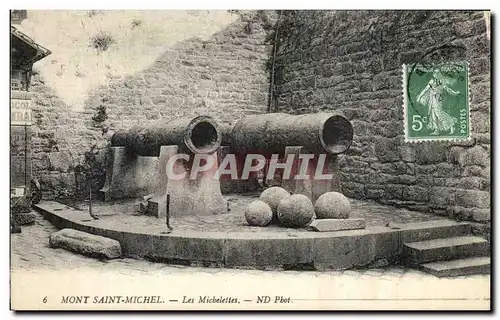 Cartes postales Mont Saint Michel Le Michelettes