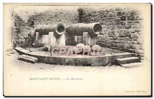 Cartes postales Mont Saint Michel Les Michelettes