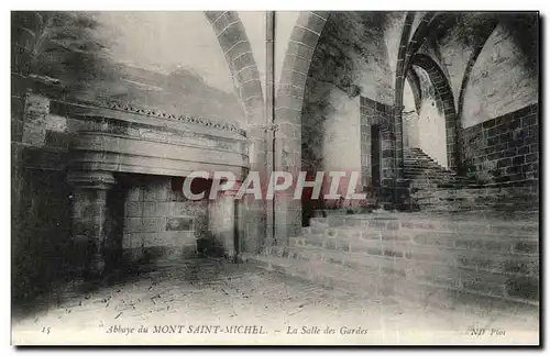 Cartes postales Abbaye du Mont Saint Le Salle des Gardes