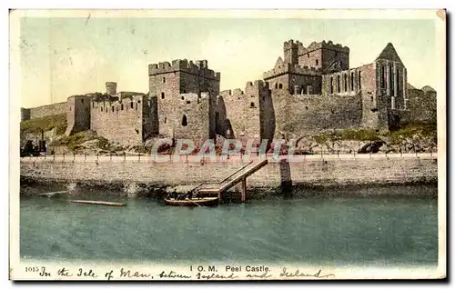 Cartes postales Peel Castle Isle of Man