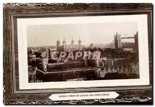 Cartes postales London Tower Of London and Tower Bridge