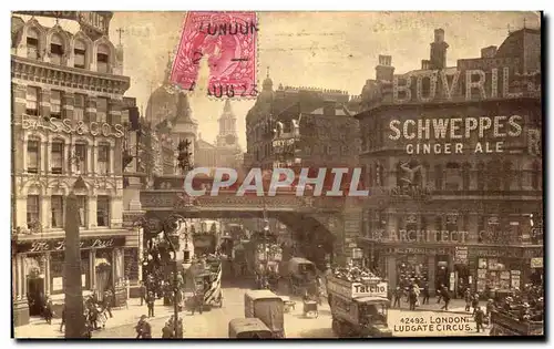 Cartes postales London Ludgate Circus