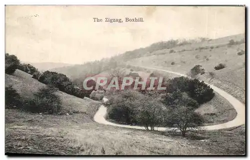 Cartes postales The Zigzag Boxhill