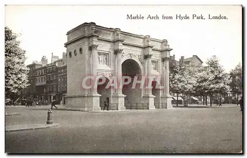 Ansichtskarte AK Marble Arch from Hyde Park London