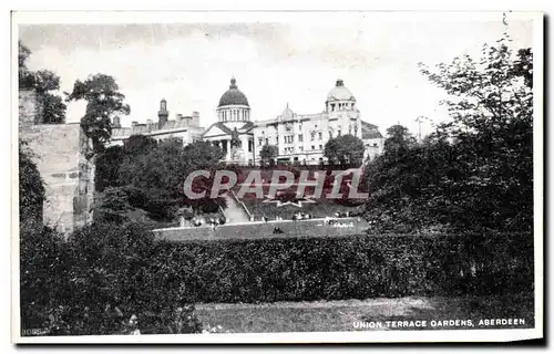 Ansichtskarte AK Union Terrace Gardens Aberdeen