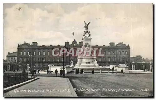 Cartes postales Queen Victoria Memorial Buckingham Palace London