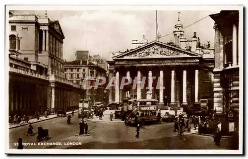 Cartes postales Royal Exchange London