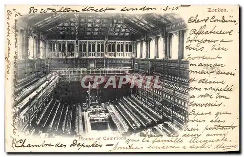 Cartes postales London House Of Commons