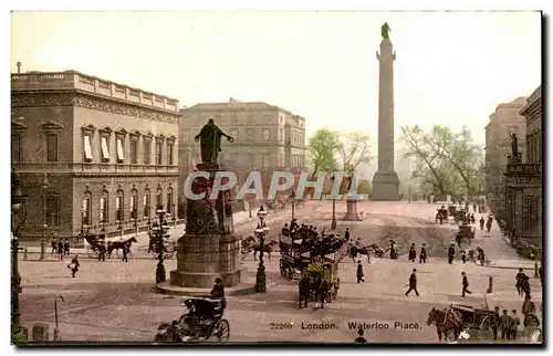 Cartes postales London Waterloo Place